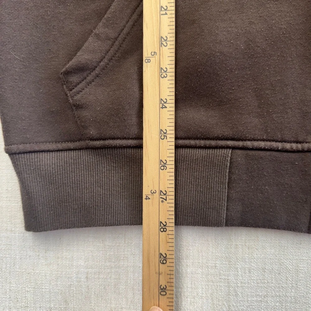 True Religion True Flower EST 02 World Tour Brown Zip Y2K Hoodie Chenille Size L